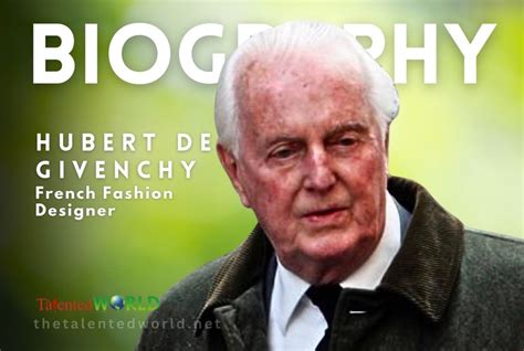 hubert de givenchy getrouwd|hubert de givenchy biography.